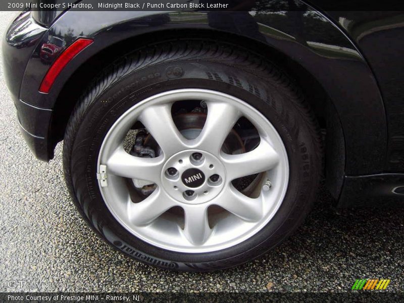 Midnight Black / Punch Carbon Black Leather 2009 Mini Cooper S Hardtop