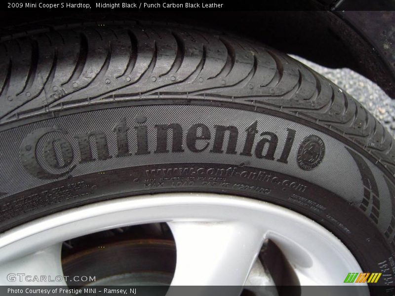 Midnight Black / Punch Carbon Black Leather 2009 Mini Cooper S Hardtop