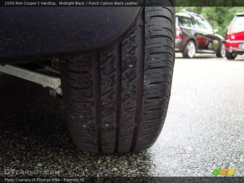 Midnight Black / Punch Carbon Black Leather 2009 Mini Cooper S Hardtop