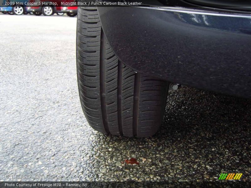 Midnight Black / Punch Carbon Black Leather 2009 Mini Cooper S Hardtop