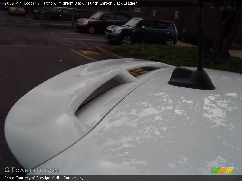 Midnight Black / Punch Carbon Black Leather 2009 Mini Cooper S Hardtop