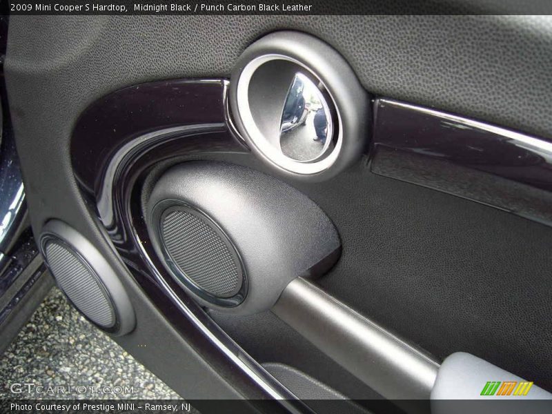 Midnight Black / Punch Carbon Black Leather 2009 Mini Cooper S Hardtop