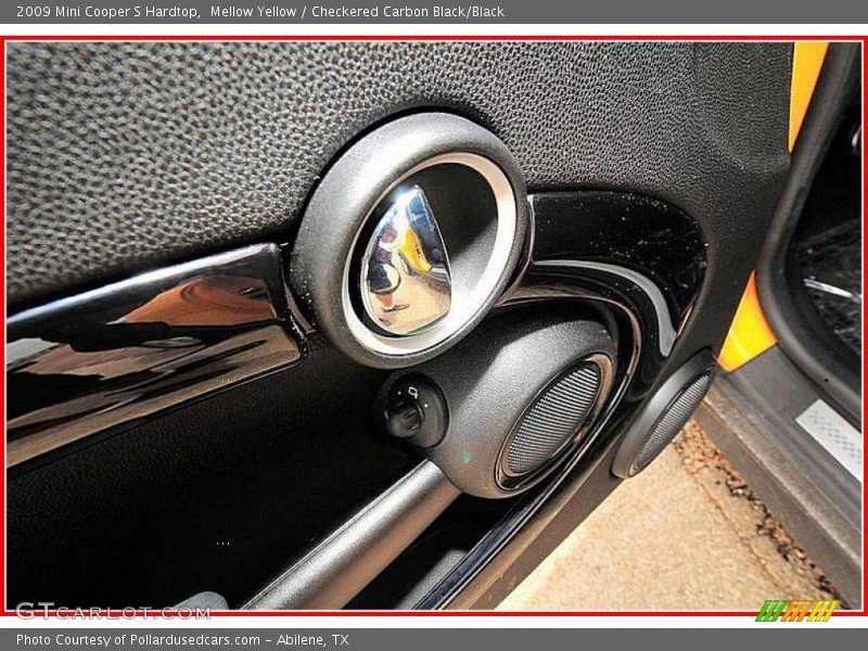 Mellow Yellow / Checkered Carbon Black/Black 2009 Mini Cooper S Hardtop