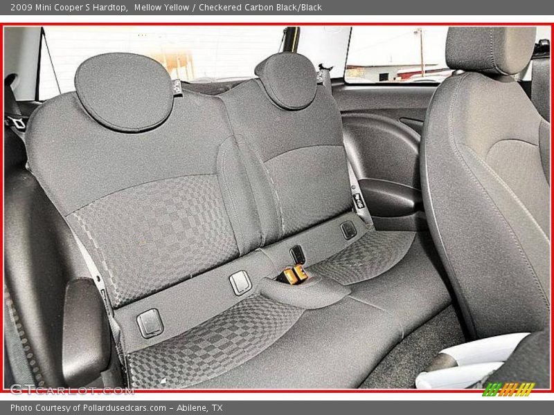 Mellow Yellow / Checkered Carbon Black/Black 2009 Mini Cooper S Hardtop