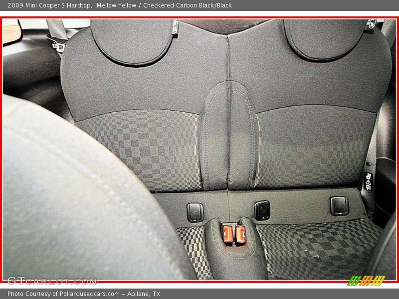 Mellow Yellow / Checkered Carbon Black/Black 2009 Mini Cooper S Hardtop