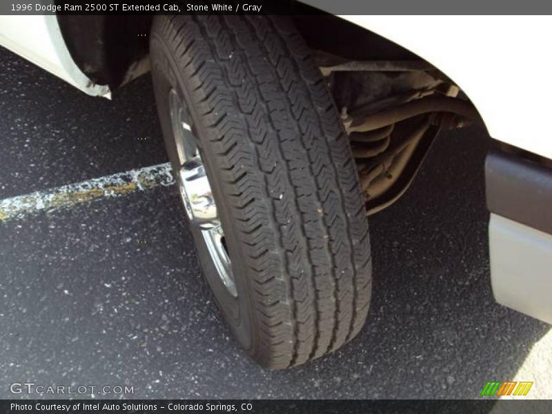 Stone White / Gray 1996 Dodge Ram 2500 ST Extended Cab