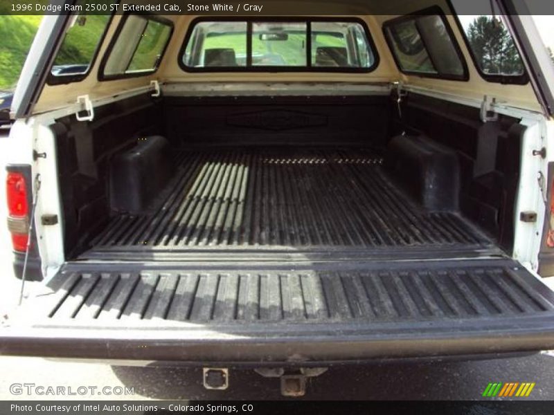 Stone White / Gray 1996 Dodge Ram 2500 ST Extended Cab