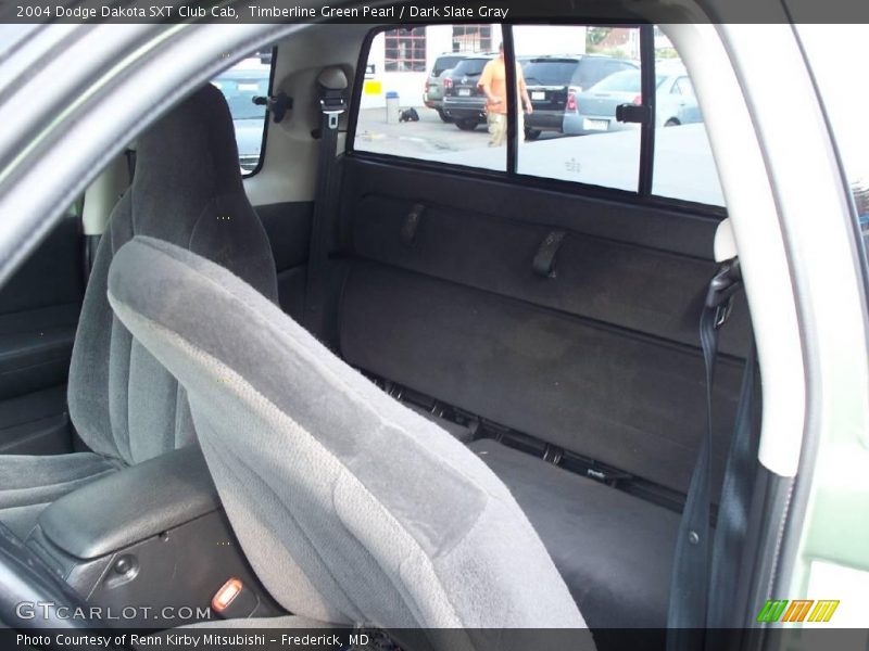 Timberline Green Pearl / Dark Slate Gray 2004 Dodge Dakota SXT Club Cab