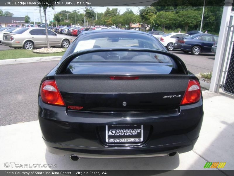 Black / Dark Slate Gray 2005 Dodge Neon SRT-4
