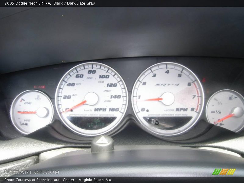 Black / Dark Slate Gray 2005 Dodge Neon SRT-4