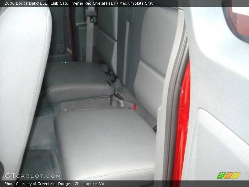 Inferno Red Crystal Pearl / Medium Slate Gray 2006 Dodge Dakota SLT Club Cab