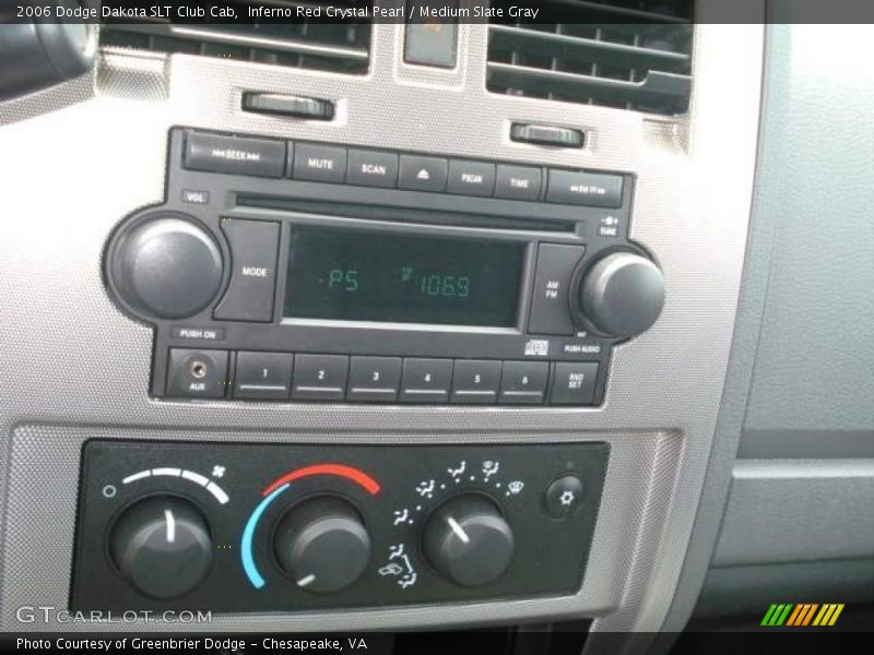 Inferno Red Crystal Pearl / Medium Slate Gray 2006 Dodge Dakota SLT Club Cab