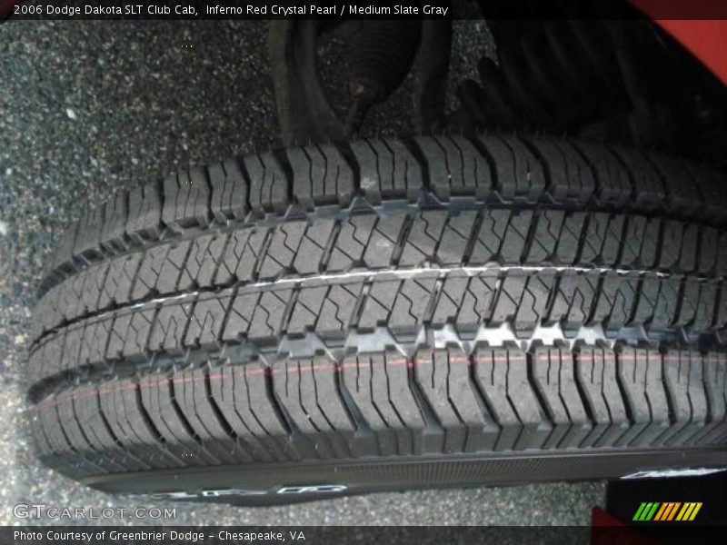 Inferno Red Crystal Pearl / Medium Slate Gray 2006 Dodge Dakota SLT Club Cab