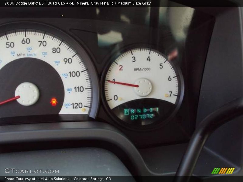 Mineral Gray Metallic / Medium Slate Gray 2006 Dodge Dakota ST Quad Cab 4x4