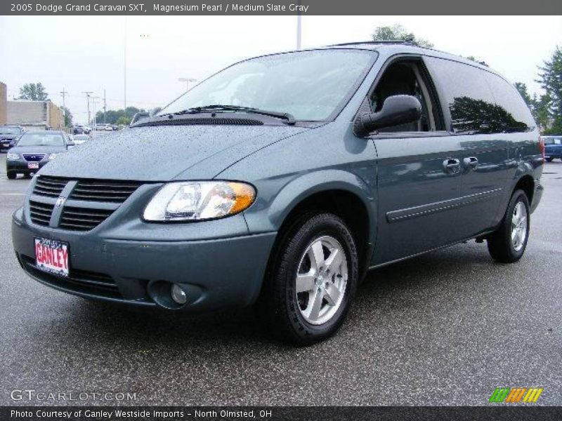 Magnesium Pearl / Medium Slate Gray 2005 Dodge Grand Caravan SXT