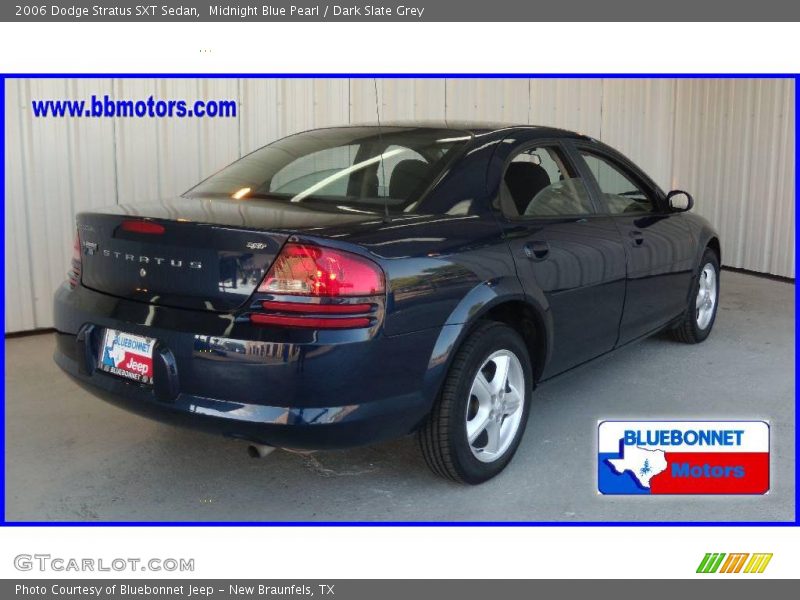 Midnight Blue Pearl / Dark Slate Grey 2006 Dodge Stratus SXT Sedan