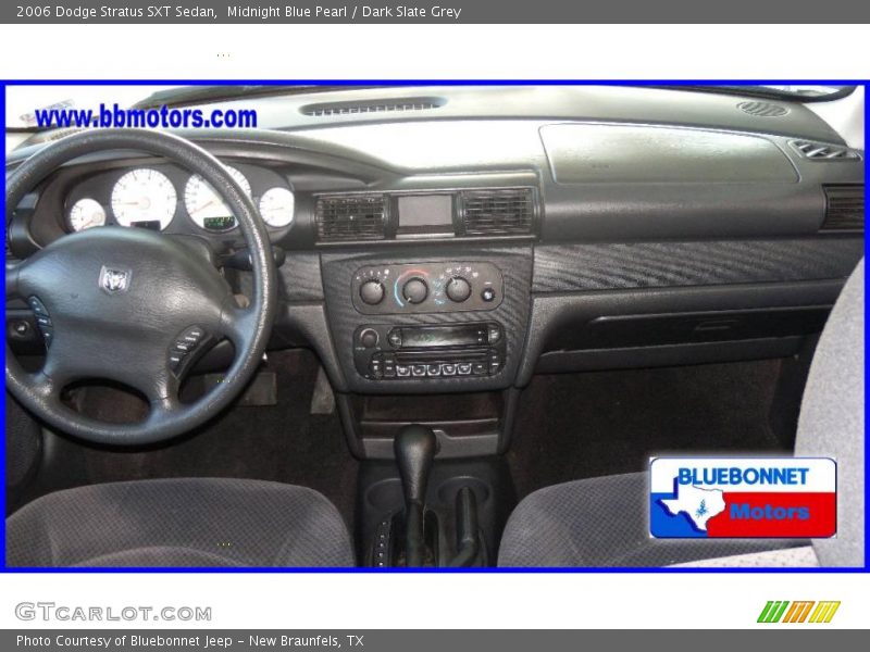 Midnight Blue Pearl / Dark Slate Grey 2006 Dodge Stratus SXT Sedan