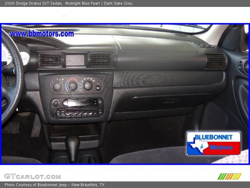 Midnight Blue Pearl / Dark Slate Grey 2006 Dodge Stratus SXT Sedan