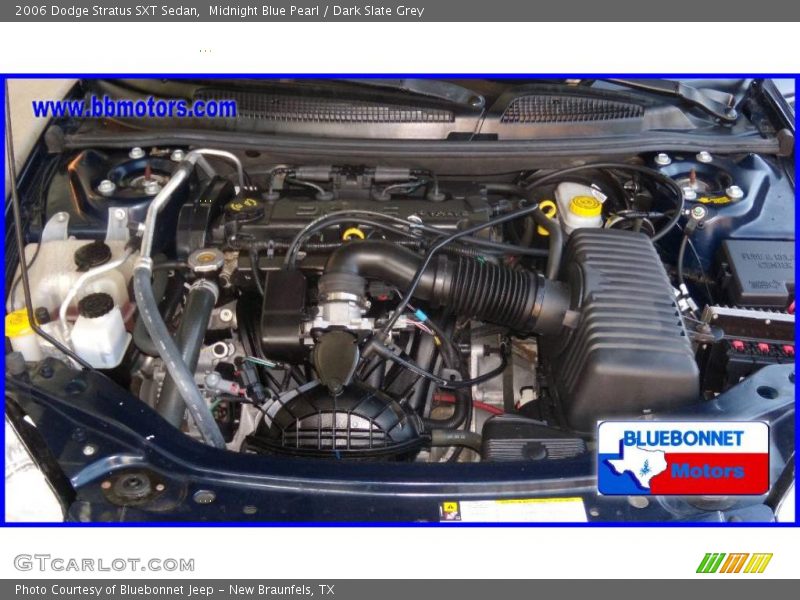 Midnight Blue Pearl / Dark Slate Grey 2006 Dodge Stratus SXT Sedan