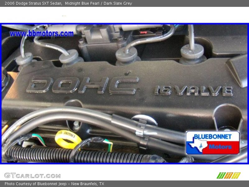 Midnight Blue Pearl / Dark Slate Grey 2006 Dodge Stratus SXT Sedan