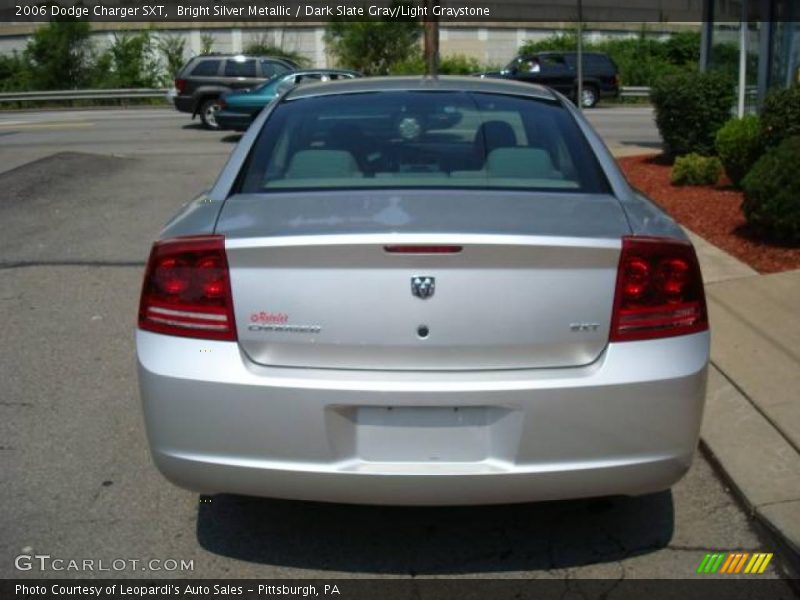 Bright Silver Metallic / Dark Slate Gray/Light Graystone 2006 Dodge Charger SXT