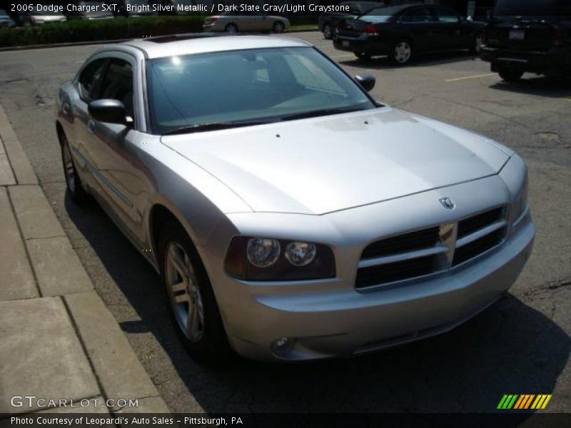 Bright Silver Metallic / Dark Slate Gray/Light Graystone 2006 Dodge Charger SXT