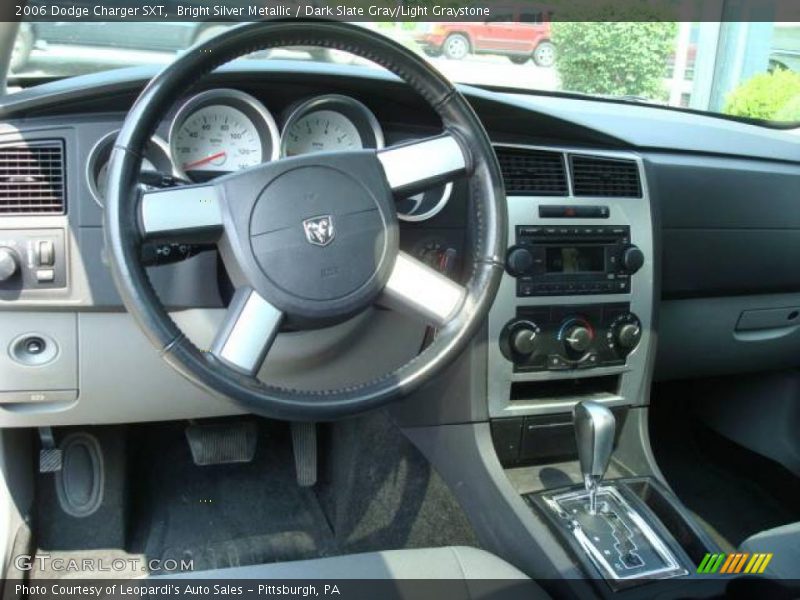 Bright Silver Metallic / Dark Slate Gray/Light Graystone 2006 Dodge Charger SXT