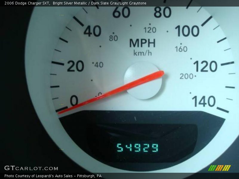 Bright Silver Metallic / Dark Slate Gray/Light Graystone 2006 Dodge Charger SXT
