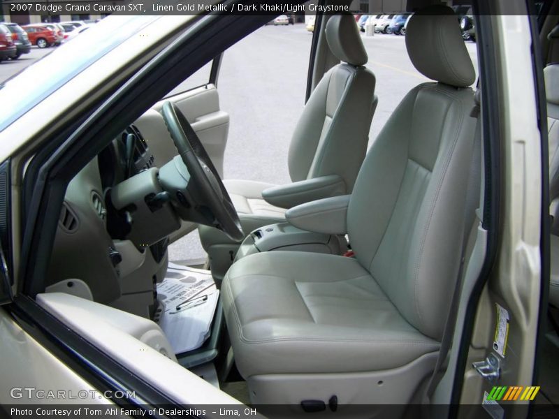 Linen Gold Metallic / Dark Khaki/Light Graystone 2007 Dodge Grand Caravan SXT