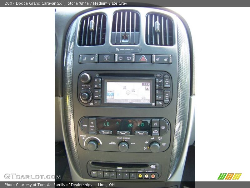 Stone White / Medium Slate Gray 2007 Dodge Grand Caravan SXT