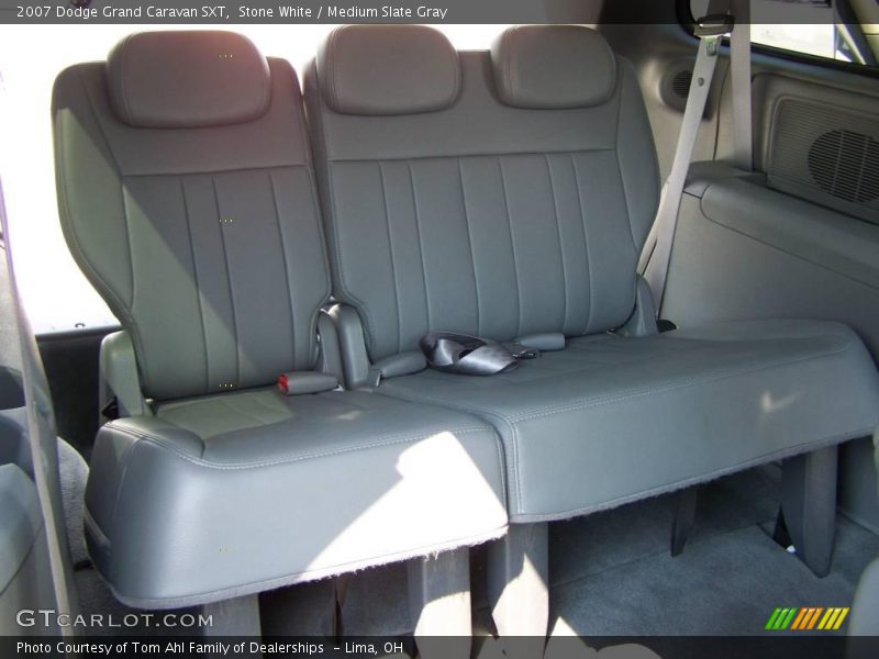 Stone White / Medium Slate Gray 2007 Dodge Grand Caravan SXT