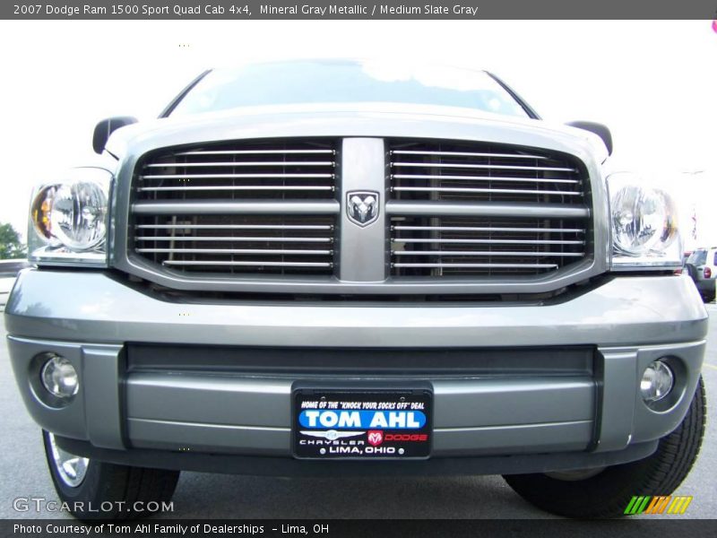 Mineral Gray Metallic / Medium Slate Gray 2007 Dodge Ram 1500 Sport Quad Cab 4x4