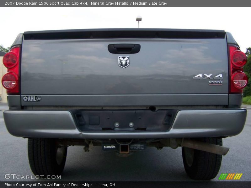 Mineral Gray Metallic / Medium Slate Gray 2007 Dodge Ram 1500 Sport Quad Cab 4x4