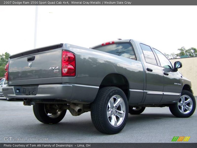 Mineral Gray Metallic / Medium Slate Gray 2007 Dodge Ram 1500 Sport Quad Cab 4x4