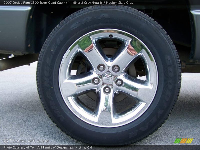 Mineral Gray Metallic / Medium Slate Gray 2007 Dodge Ram 1500 Sport Quad Cab 4x4