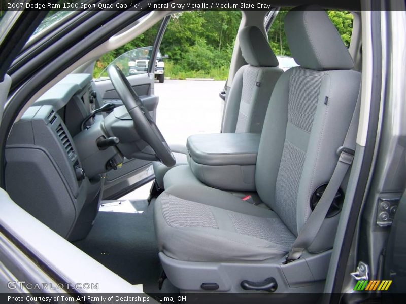 Mineral Gray Metallic / Medium Slate Gray 2007 Dodge Ram 1500 Sport Quad Cab 4x4