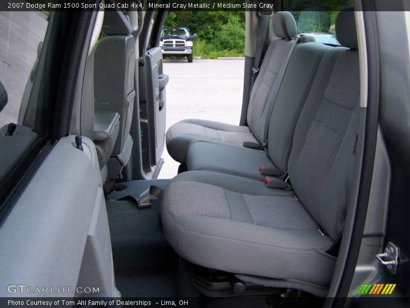Mineral Gray Metallic / Medium Slate Gray 2007 Dodge Ram 1500 Sport Quad Cab 4x4