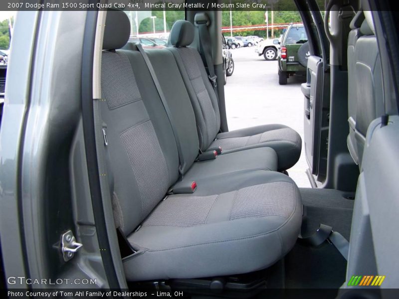 Mineral Gray Metallic / Medium Slate Gray 2007 Dodge Ram 1500 Sport Quad Cab 4x4