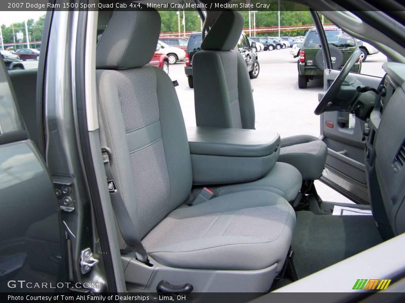 Mineral Gray Metallic / Medium Slate Gray 2007 Dodge Ram 1500 Sport Quad Cab 4x4