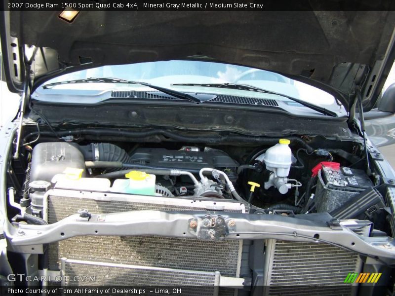 Mineral Gray Metallic / Medium Slate Gray 2007 Dodge Ram 1500 Sport Quad Cab 4x4