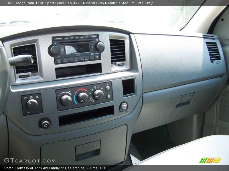 Mineral Gray Metallic / Medium Slate Gray 2007 Dodge Ram 1500 Sport Quad Cab 4x4