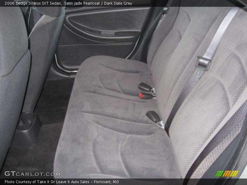 Satin Jade Pearlcoat / Dark Slate Grey 2006 Dodge Stratus SXT Sedan