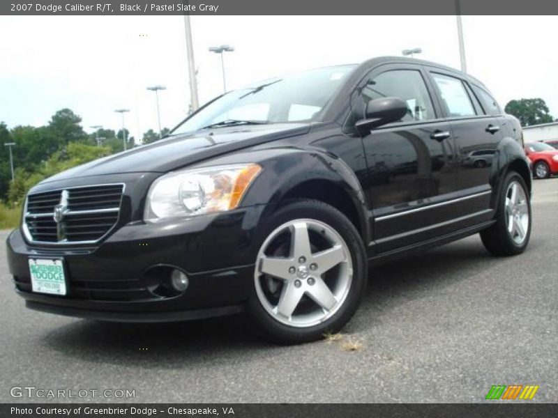 Black / Pastel Slate Gray 2007 Dodge Caliber R/T