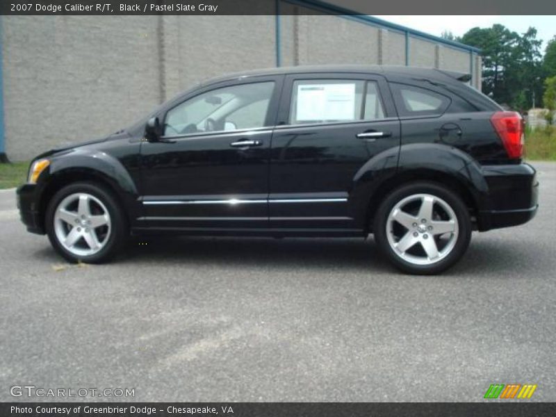 Black / Pastel Slate Gray 2007 Dodge Caliber R/T