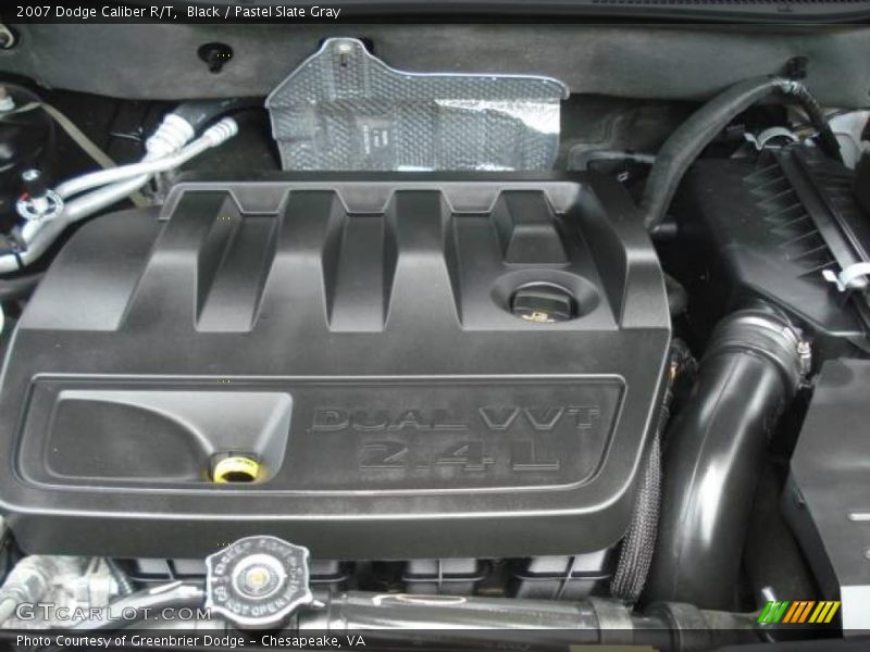 Black / Pastel Slate Gray 2007 Dodge Caliber R/T