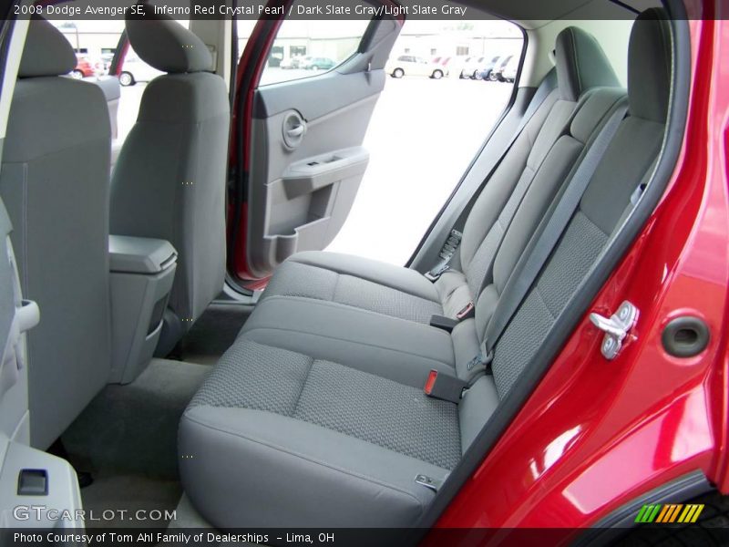 Inferno Red Crystal Pearl / Dark Slate Gray/Light Slate Gray 2008 Dodge Avenger SE