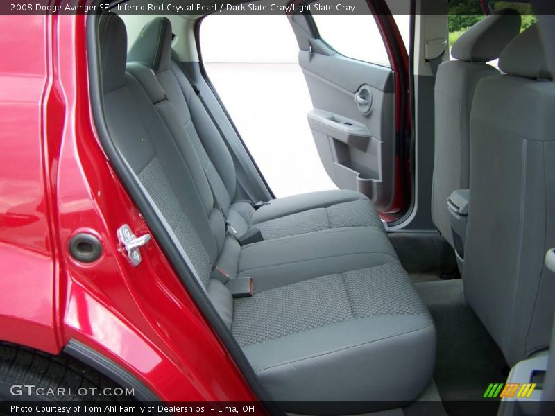 Inferno Red Crystal Pearl / Dark Slate Gray/Light Slate Gray 2008 Dodge Avenger SE