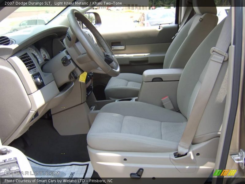 Light Khaki Metallic / Khaki Two-Tone 2007 Dodge Durango SLT
