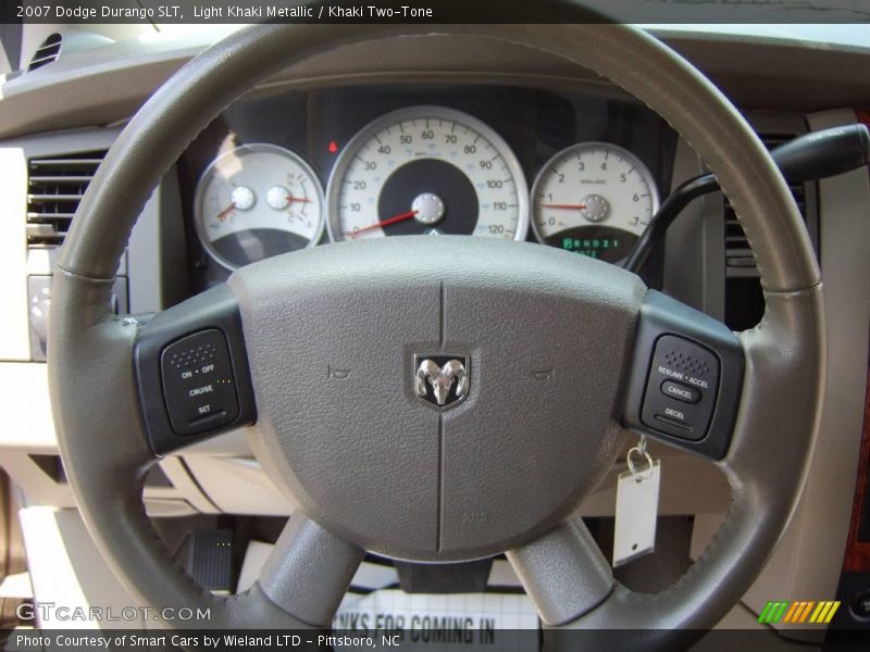 Light Khaki Metallic / Khaki Two-Tone 2007 Dodge Durango SLT