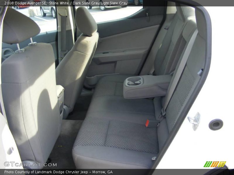 Stone White / Dark Slate Gray/Light Slate Gray 2008 Dodge Avenger SE
